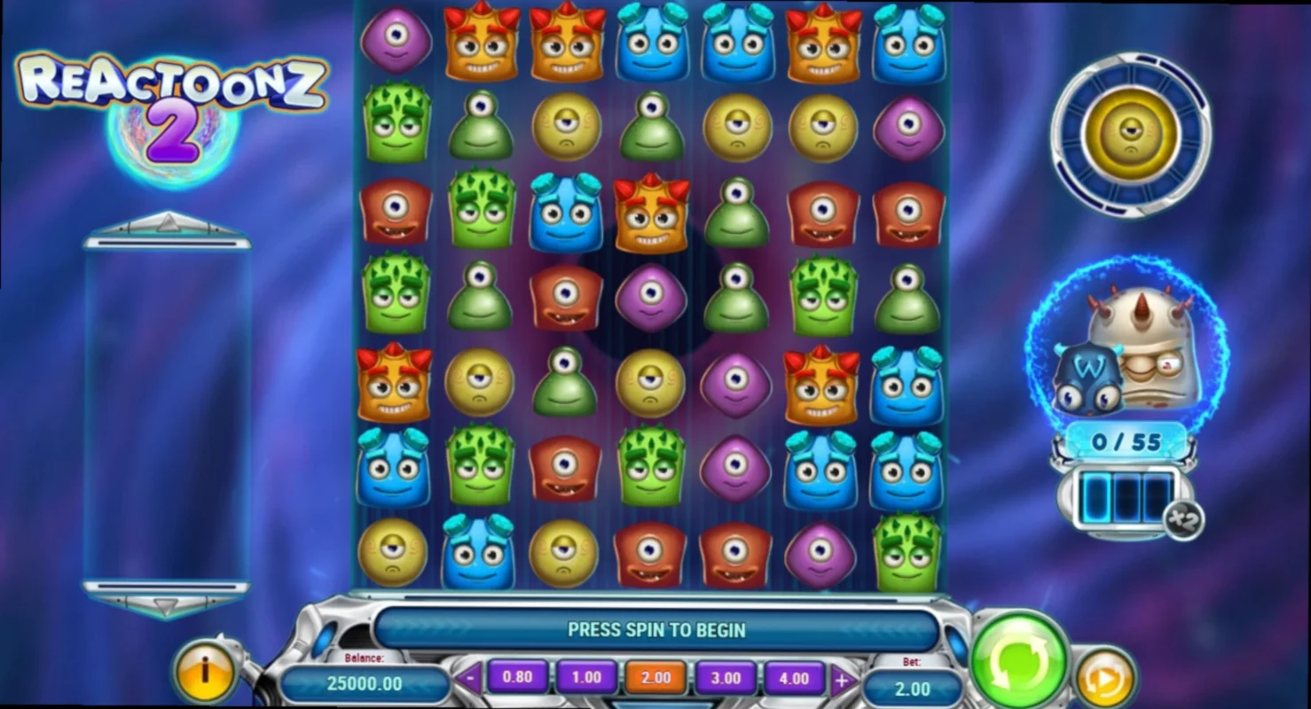Reactoonz 2 von Play'n GO